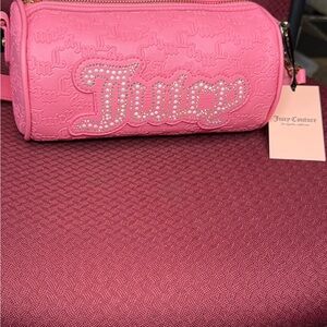 Juicy Couture Pink Embossed Mini Bag